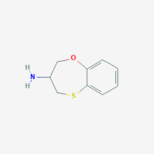 3,4-dihydro-2H-1,5-benzoxathiepin-3-amine