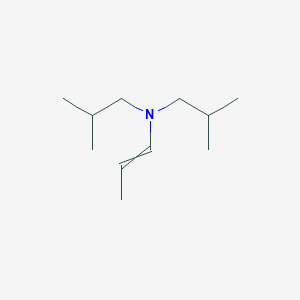 N,N-Bis(2-methylpropyl)prop-1-en-1-amine