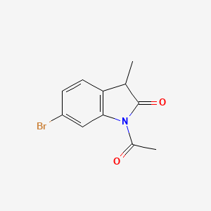 1-acetyl-6-bromo-3-methyl-1,3-dihydro-2H-indol-2-one