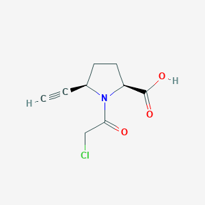(5R)-1-(chloroacetyl)-5-ethynyl-L-proline