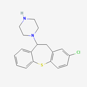 2-Chloro-10-piperazino-10,11-dihydrodibenzo[b,f]thiepin