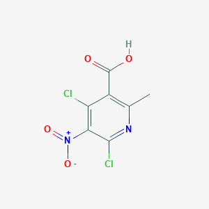 4,6-dichloro-2-methyl-5-nitro-3-Pyridinecarboxylic acid