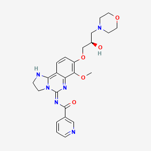 molecular formula C24H28N6O5 B8560371 BAY-1082439 