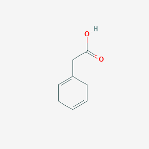 molecular formula C8H10O2 B8560395 (Cyclohexa-1,4-dien-1-yl)acetic acid 