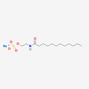 Dodecanamide, N-[2-(sulfooxy)ethyl]-, monosodium salt