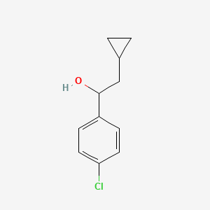 1-(4-Chlorophenyl)-2-cyclopropylethanol