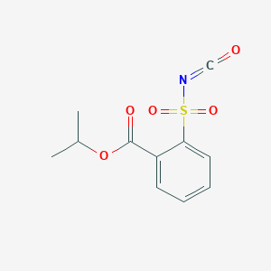 Propan-2-yl 2-[(oxomethylidene)sulfamoyl]benzoate