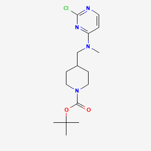 tert-Butyl 4-(((2-chloropyrimidin-4-yl)(methyl)amino)methyl)piperidine-1-carboxylate