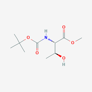 molecular formula C10H19NO5 B8561228 methyl (2S,3S)-2-{[(tert-butoxy)carbonyl]amino}-3-hydroxybutanoate 