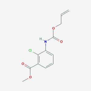 Methyl 2-chloro-3-{[(2-propen-1-yloxy)carbonyl]amino}benzoate
