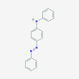molecular formula C18H15N3 B085614 4-Benzeneazodiphenylamine CAS No. 101-75-7