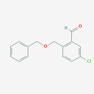 2-Benzyloxymethyl-5-chlorobenzaldehyde