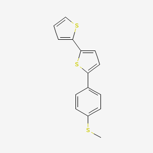 5-[4-(Methylsulfanyl)phenyl]-2,2'-bithiophene