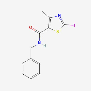 N-benzyl-2-iodo-4-methylthiazole-5-carboxamide