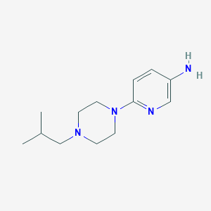 6-(4-Isobutylpiperazin-1-yl)pyridin-3-amine