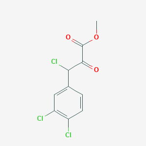 3-Chloro-3-(3,4-dichloro-phenyl)-2-oxo-propionic acid methyl ester