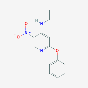 N-Ethyl-5-nitro-2-phenoxypyridin-4-amine