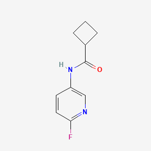 N-(6-fluoropyridin-3-yl)cyclobutanecarboxamide