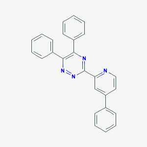 3-(4-Phenyl-2-pyridyl)-5,6-diphenyl-1,2,4-triazine