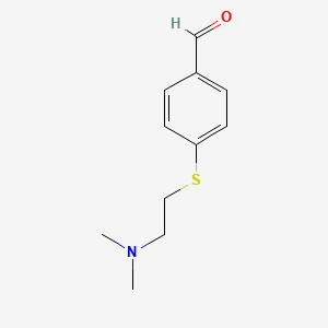 4-(2-Dimethylaminoethylthio)benzaldehyde