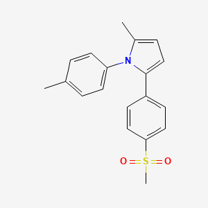 2-Methyl-1-(4-methylphenyl)-5-(4-methylsulfonylphenyl)pyrrole