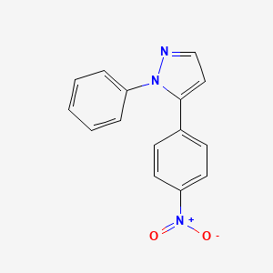 5-(4-Nitrophenyl)-1-phenyl-1H-pyrazole