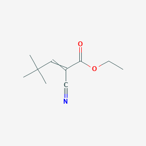 Ethyl 2-cyano-4,4-dimethylpent-2-enoate