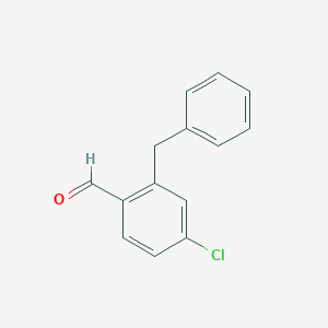 2-Benzyl-4-chlorobenzaldehyde