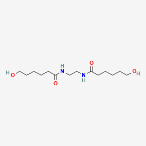 molecular formula C14H28N2O4 B8562526 N,N'-(Ethane-1,2-diyl)bis(6-hydroxyhexanamide) CAS No. 34235-58-0