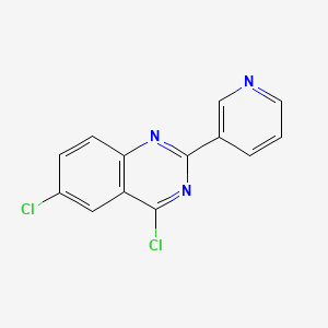 2-(3-Pyridyl)-4,6-dichloroquinazoline
