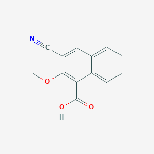 3-Cyano-2-methoxy-1-naphthoic acid
