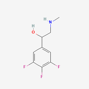 2-(Methylamino)-1-(3,4,5-trifluorophenyl)ethanol