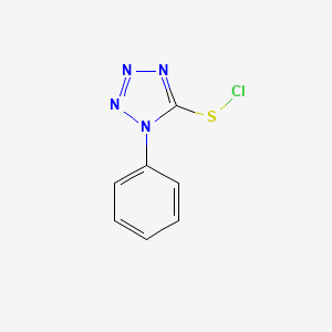 1H-Tetrazole-5-sulfenyl chloride, 1-phenyl-