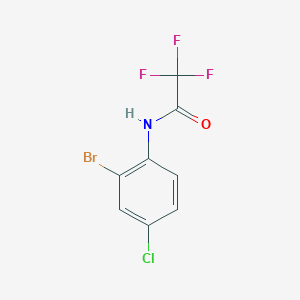 Acetamide, N-(2-bromo-4-chlorophenyl)-2,2,2-trifluoro-