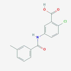 5-(3-Methylbenzamido)-2-Chlorobenzoic Acid