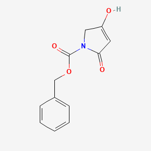 4-Hydroxy-2-oxo-3-pyrroline-1-carboxylic acid benzyl ester