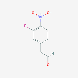 (3-Fluoro-4-nitrophenyl)acetaldehyde
