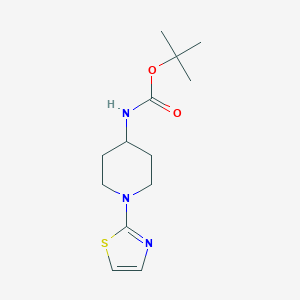 Tert-butyl (1-(thiazol-2-yl)piperidin-4-yl)carbamate