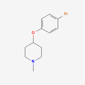 4-(4-Bromophenoxy)-1-methylpiperidine
