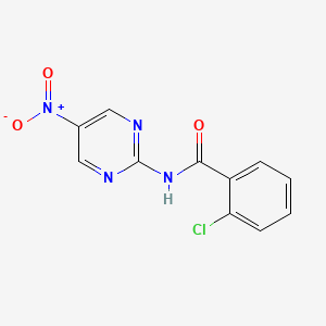 2-(n-2-Chlorobenzoyl)amino-5-nitropyrimidine