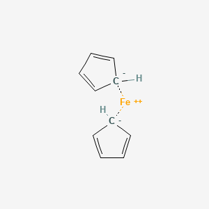 molecular formula C10H10Fe B8563310 Iron bis(cyclopentadienide) 