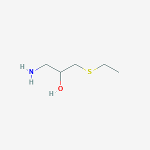 2-Hydroxy-3-aminopropyl ethyl sulfide