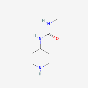 3-Methyl-1-(piperidin-4-yl)urea