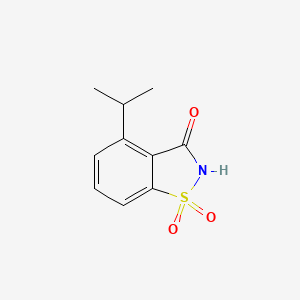 molecular formula C10H11NO3S B8563550 4-Isopropylsaccharin 