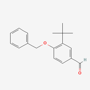 4-Benzyloxy-3-tert-butyl-benzaldehyde