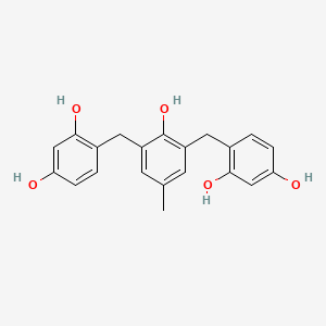 2,6-Bis(2,4-dihydroxybenzyl)-4-methylphenol