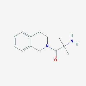 2-Amino-1-(3,4-dihydro-1H-isoquinolin-2-yl)-2-methylpropan-1-one