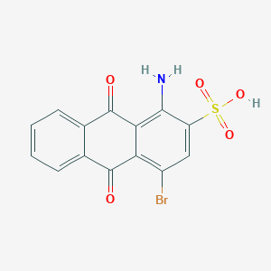 molecular formula C14H8BrNO5S B085638 溴氨酸 CAS No. 116-81-4