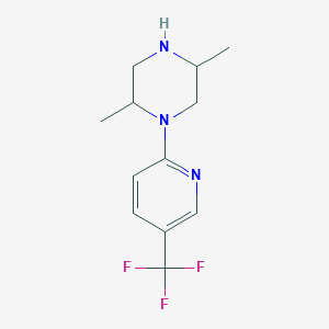 Piperazine, 2,5-dimethyl-1-[5-(trifluoromethyl)-2-pyridinyl]-