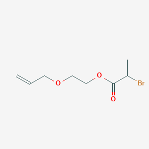 2-[(Prop-2-en-1-yl)oxy]ethyl 2-bromopropanoate